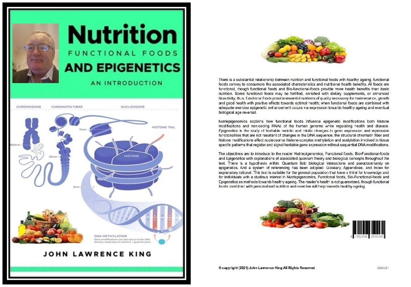 Nutrition, functional foods and epigenetics  an introduction wrote by John Lawrence King 